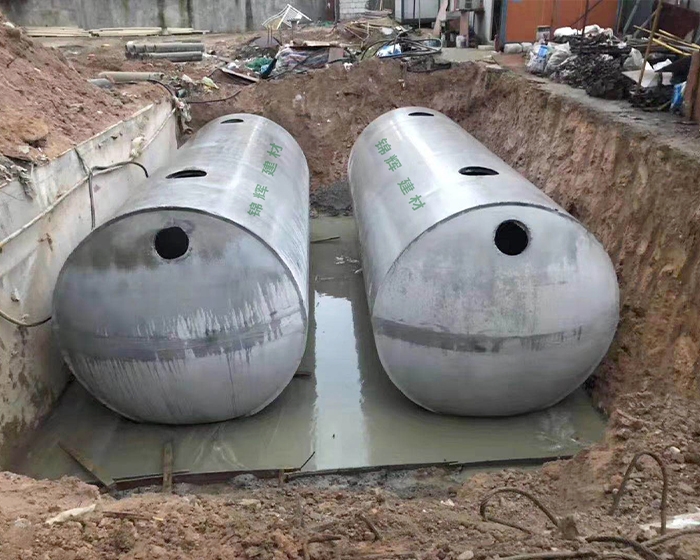 安裝鋼筋混凝土化糞池的施工周期短。